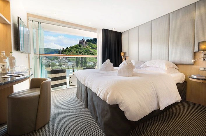 Standard Balcony Suite aboard Scenic Jasper